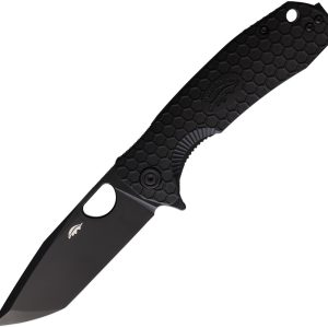 Large Linerlock Tanto Black