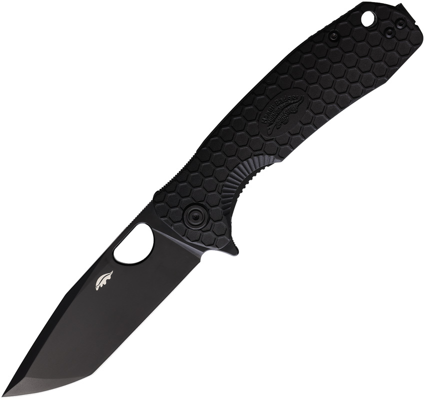 Large Linerlock Tanto Black