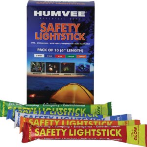 6" Safety Glow Stick 10 Pk"