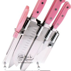 Seven Piece Kitchen Set Pink