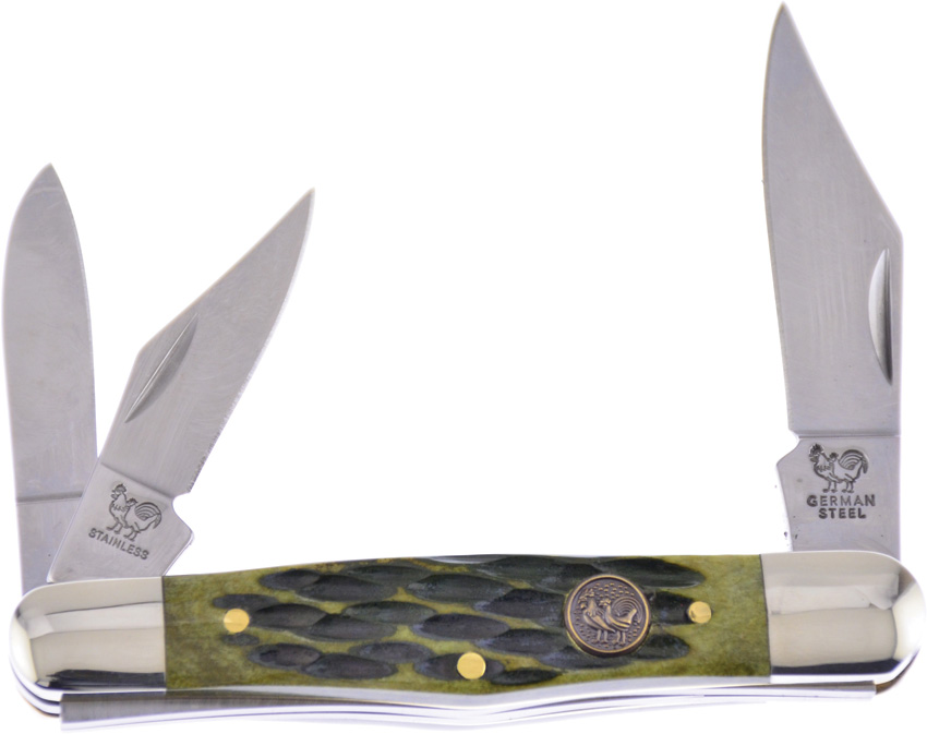 Whittler Antique Green Bone