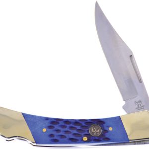Lockback Blue Pick Bone