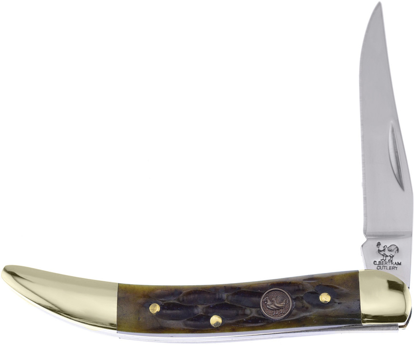 Toothpick Antique Green Bone