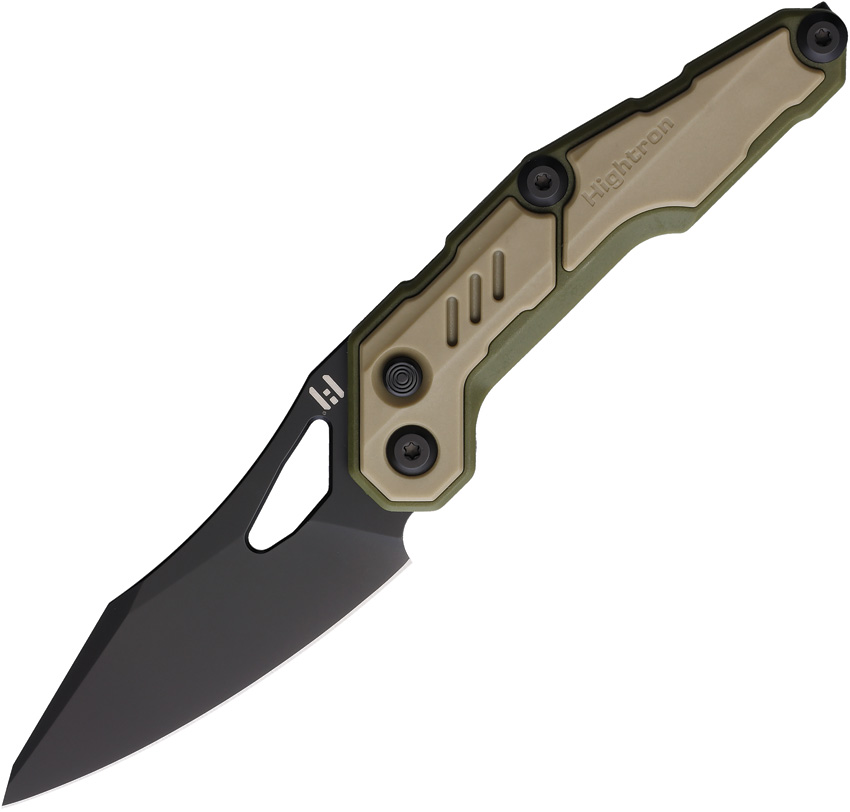 Spectron Button Lock Khaki
