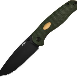 Aes Linerlock Green Micarta