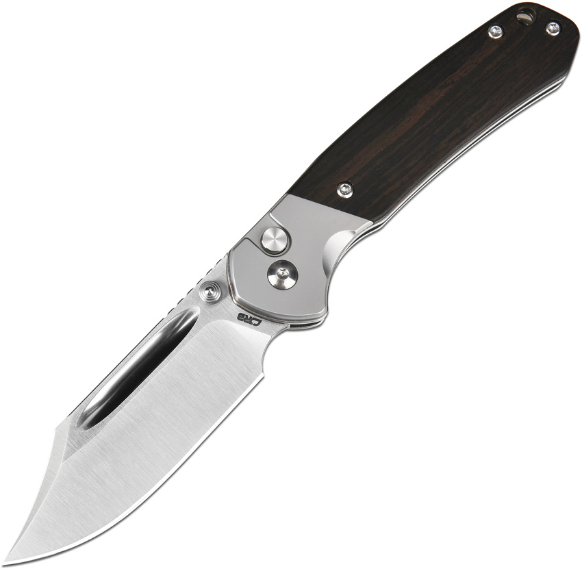 Bowie Pyrite Button Lock Ebony