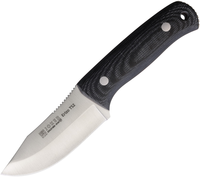 Erizo TS2 Fixed Blade Black