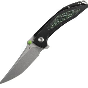 Baku Linerlock Blk/Grn CF