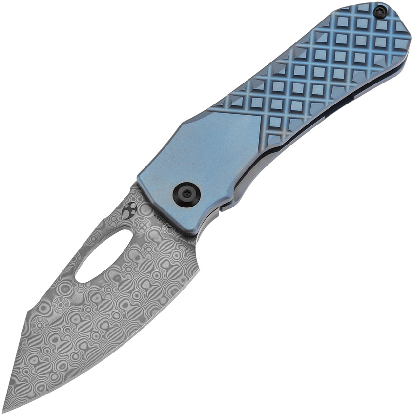 Loki Framelock Damascus