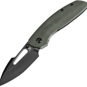 Link Framelock Grn Mic