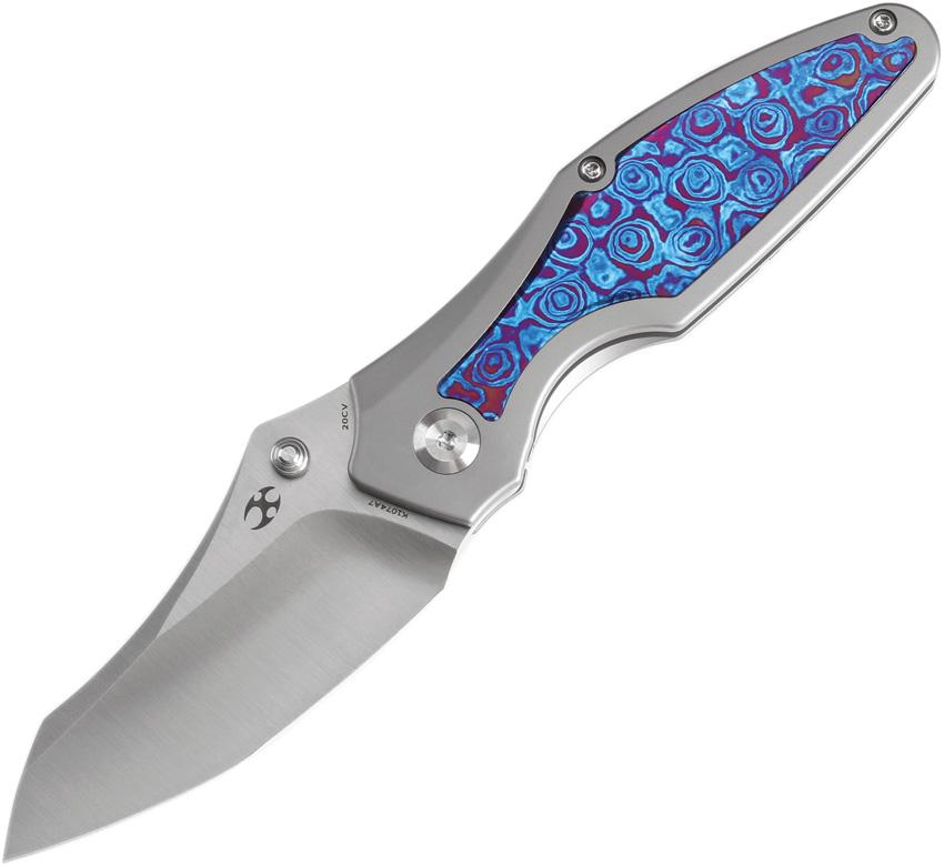 Baba Yaga Framelock Timascus