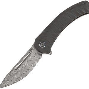 Hira Framelock Damascus