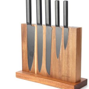 Magnetic Knife Block Wood
