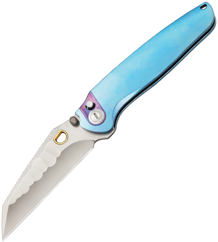 Dirty Bird Button Lock Blue