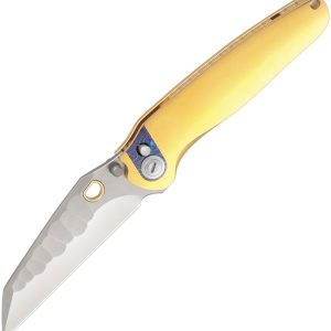 Dirty Bird Button Lock Gold