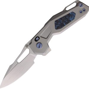 Mini Griffin Button Lock Blue