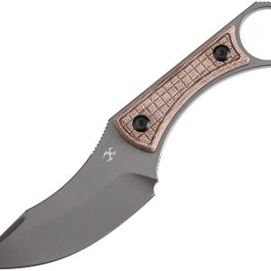 Niko Fixed Blade Brown Mic