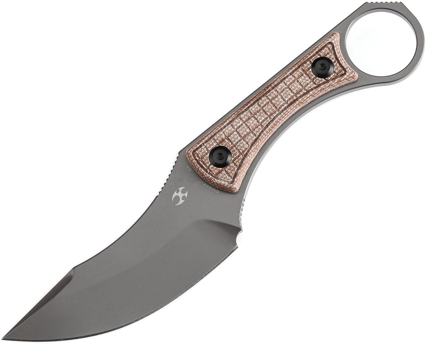 Niko Fixed Blade Brown Mic