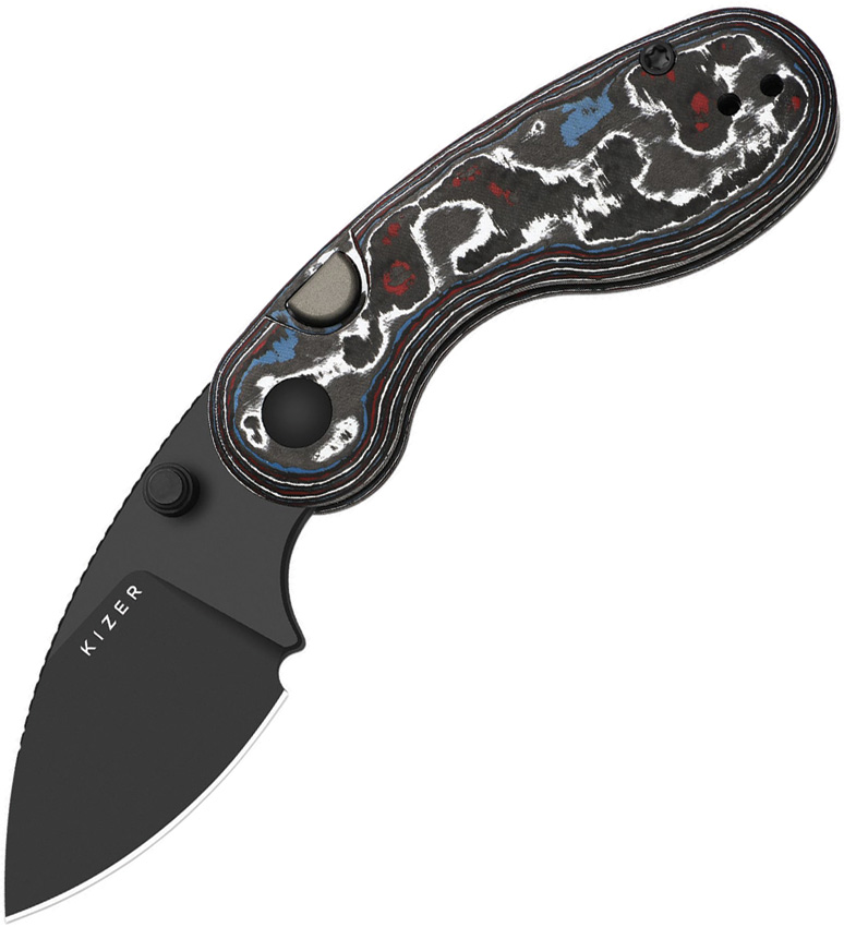 Microbe Button Linerlock CF