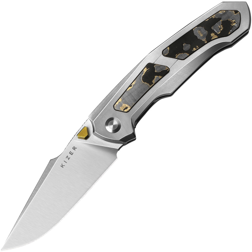 Feweed Framelock Gold Camo