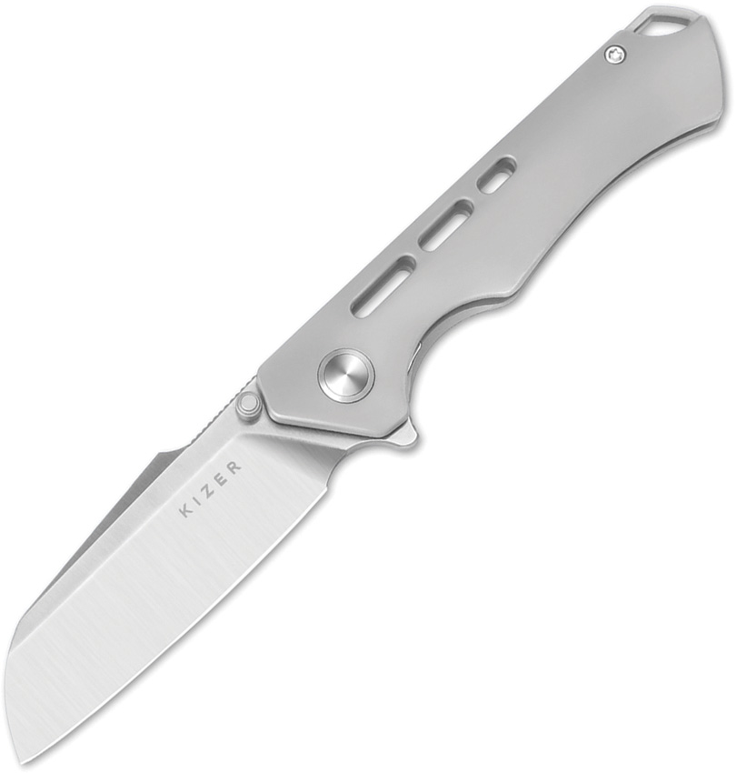 Crest Framelock Gray Ti