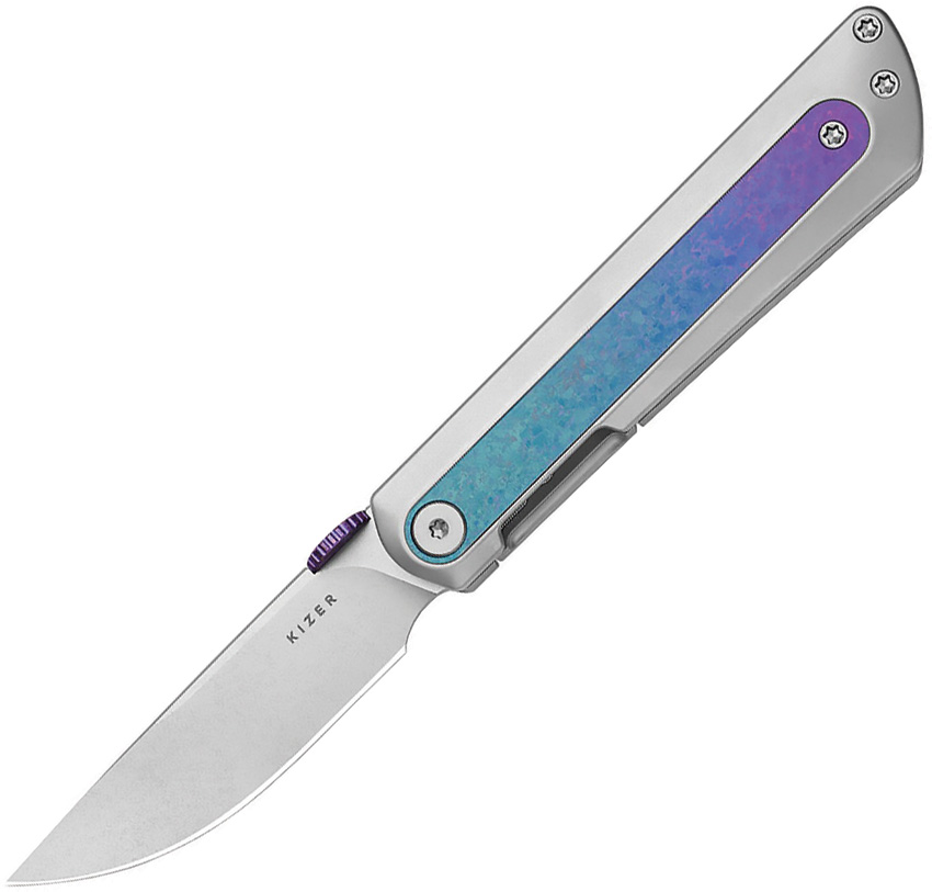 Quoll Framelock Crystal Ti