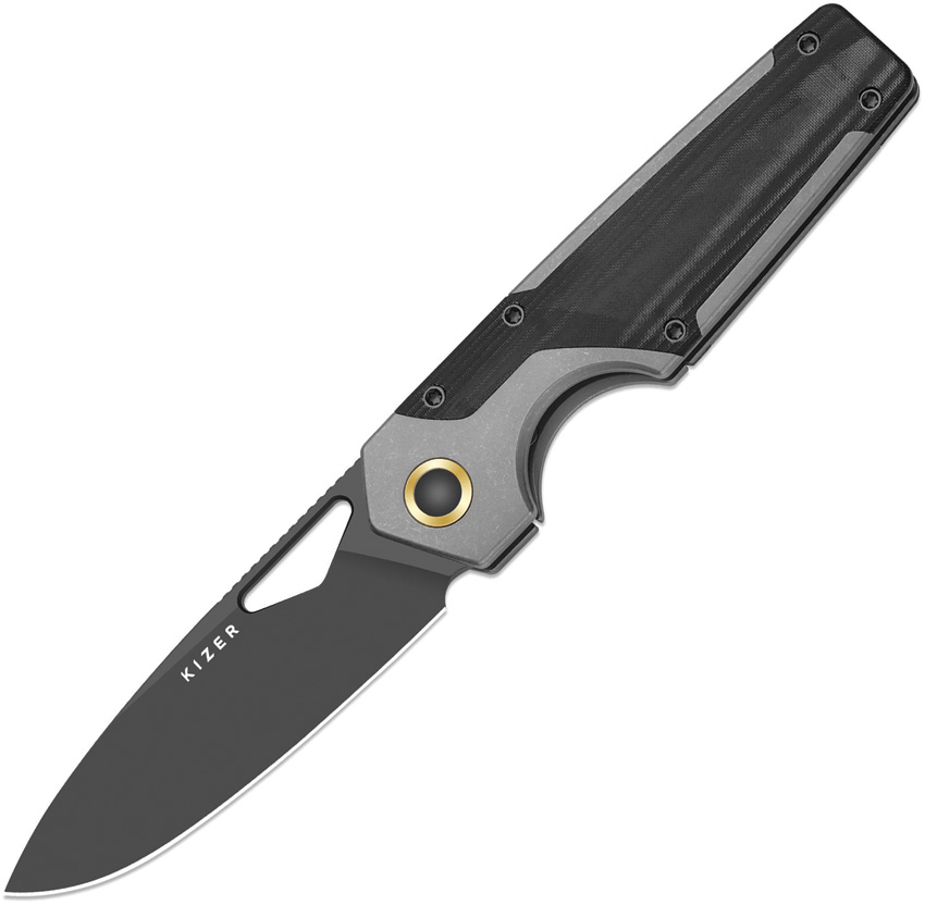 Serpentine Framelock Micarta