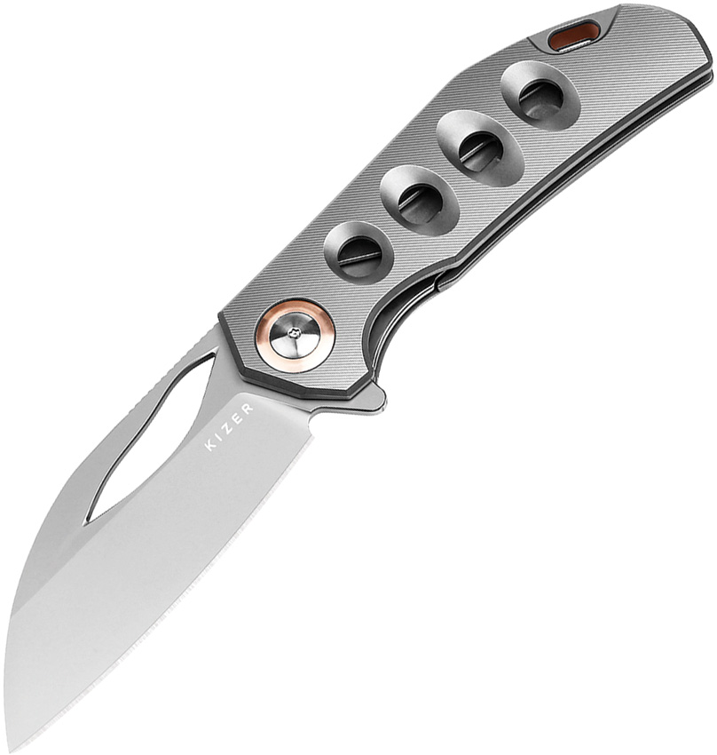 Hawk Linerlock Gray Ti