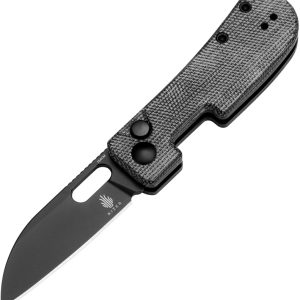 Banish Button Lock Black