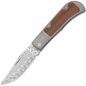Trestle Slip Joint Damascus