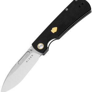 Retro Linerlock Black G10
