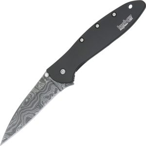 Leek Framelock A/O Damascus