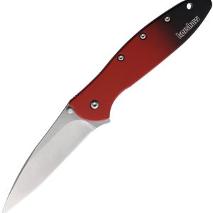Leek Linerlock Red Magna Cut