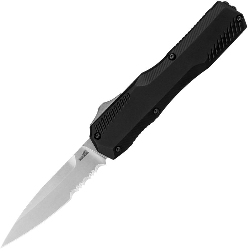Auto Livewire OTF Serrated | Caveman Blades