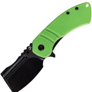 M+ Korvid Linerlock Green G10