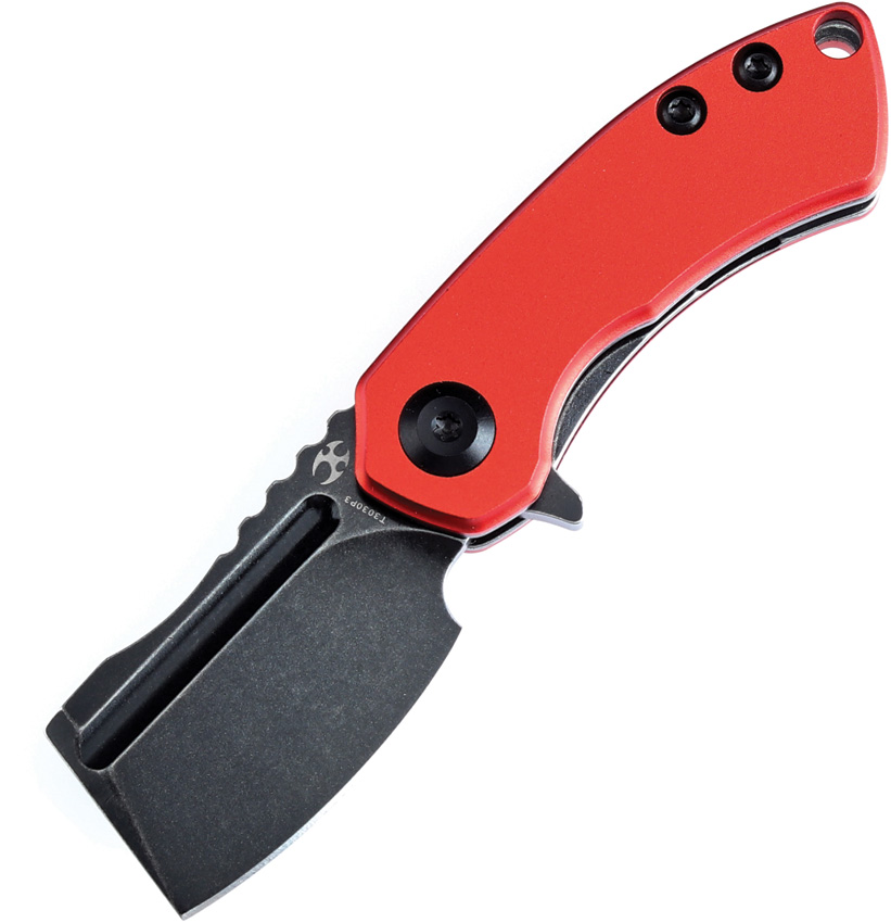 Mini Korvid Linerlock Red G10