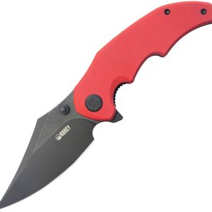Ceto Camp Linerlock Red G10