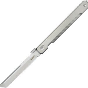 Prism Button Lock Titanium