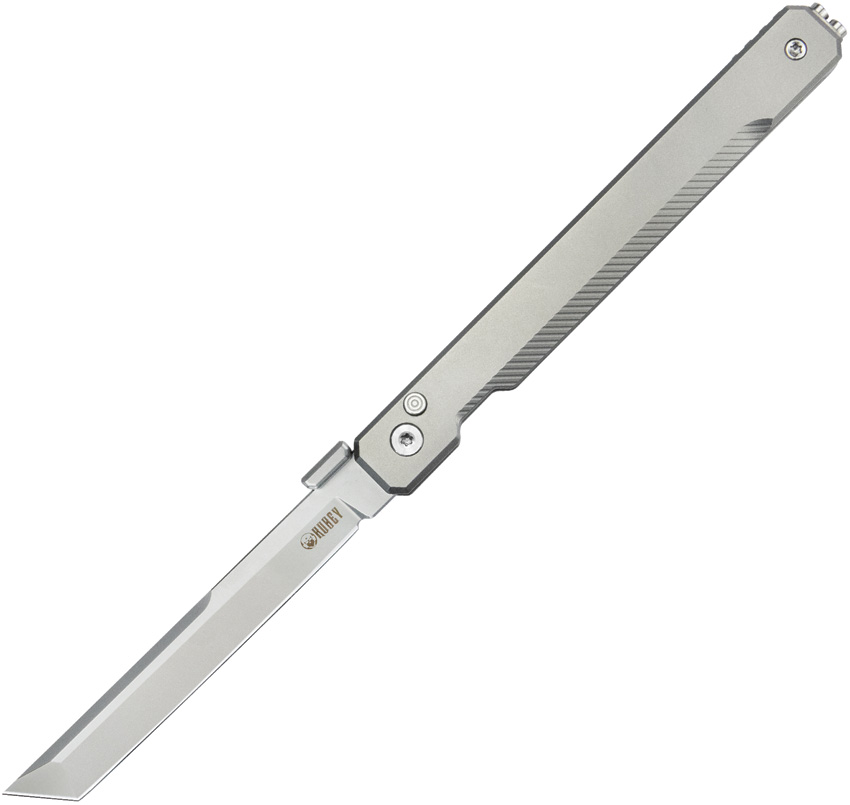 Prism Button Lock Titanium