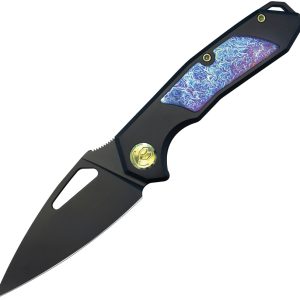 Coeus Framelock Black Ti