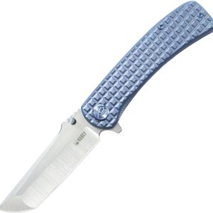 Interflow Framelock Ti Blue