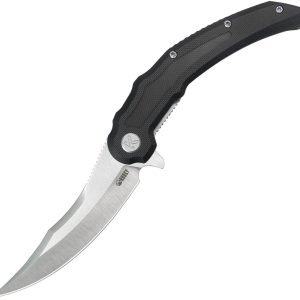 Wave Crest Linerlock Black G10