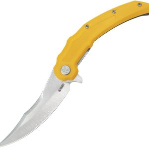 Wave Crest Linerlock Yellow