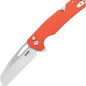 10-8 Button Lock Orange