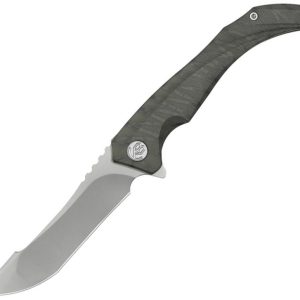 Cyrus Framelock Flame Ti