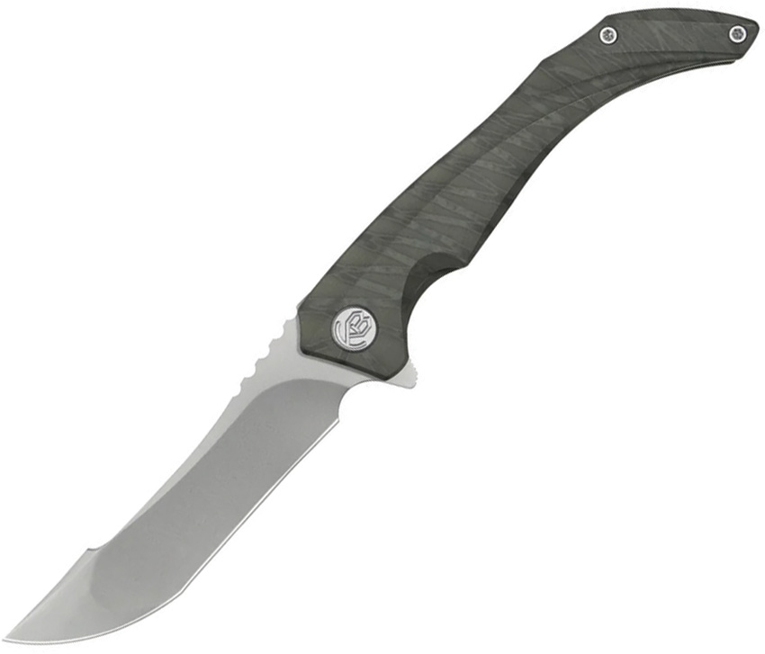 Cyrus Framelock Flame Ti