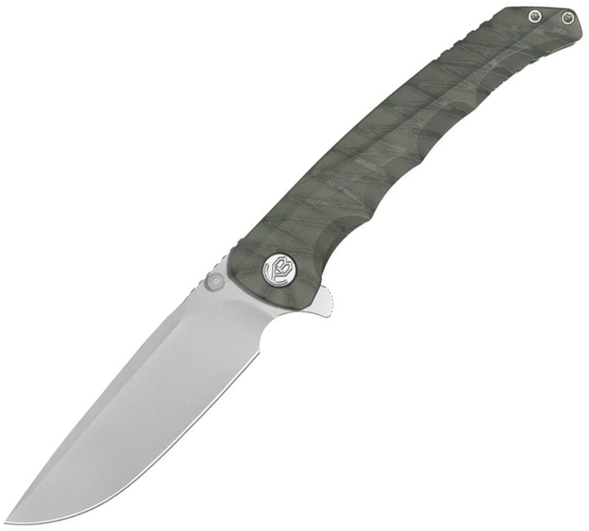 Zazoo Framelock Flame Ti