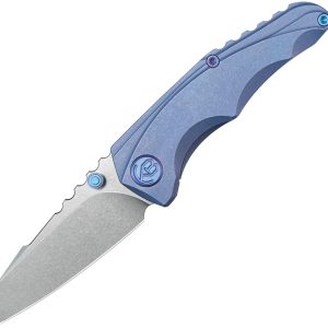 Steeltle Framelock Blue Ti