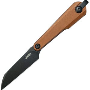 Yag Fixed Blade Black Brown