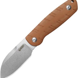 Microburst Fixed Blade Brn Mic